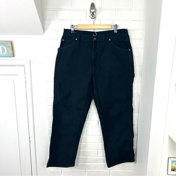 Dickies Men’s Cargo / Carpenter 100% Cotton Jeans Size 36X30 - Picture 1 of 8